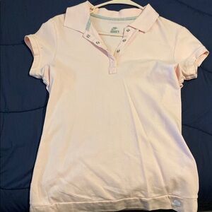 Nike Pink Polo Shirt